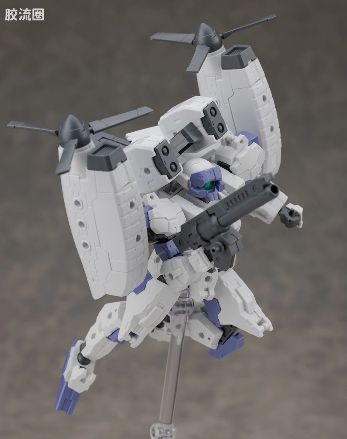 30MM 1/144 Extended Armament Vehicle EXA Vehicle(倾转旋翼机Ver.) - 图片